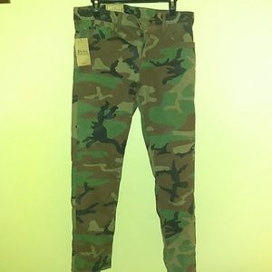 NWT POLO by RL The Sullivan Slim stretch camo pant